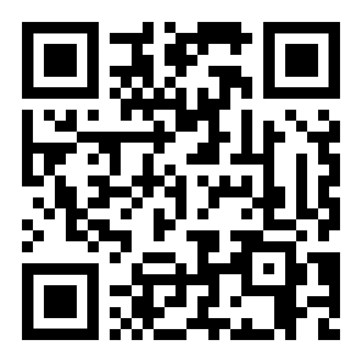QR-kod till biljettsidan